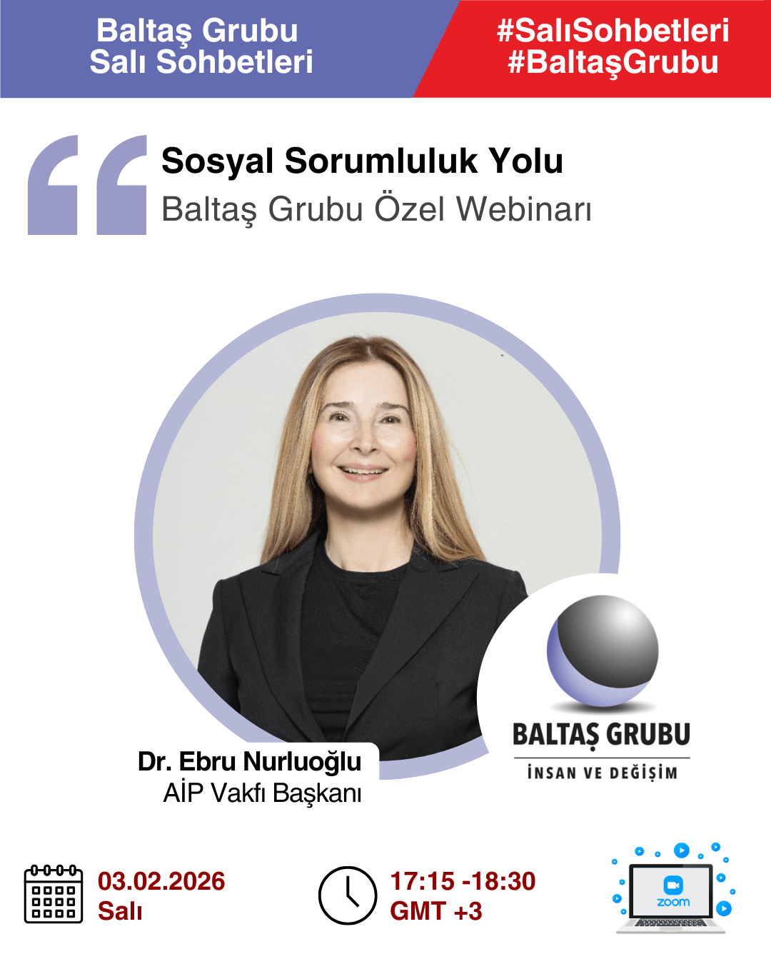 Salı Sohbetleri Kayıt - Baltaş Grubu Salı Sohbetleri Kayıt