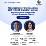 Baltaş Grubu Salı Sohbetleri web Duyuru - Baltaş Grubu Baltas Grubu webinar banner: title, speakers and date promoting online webinar on talent selection and scientific methods.